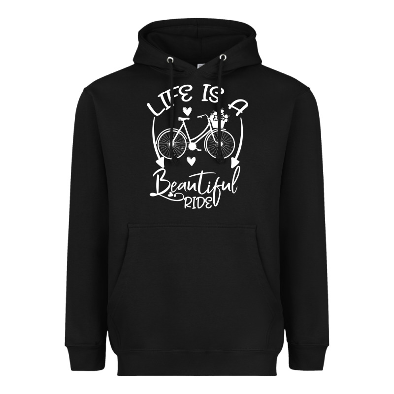 Life Is A Beautiful Ride Heavyweight Hoodie by Bettercallsaul | Teevron