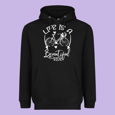 Life Is A Beautiful Ride Heavyweight Hoodie Designed By Bettercallsaul