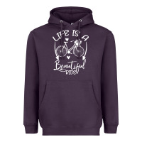 Plum Life is a beautiful ride Heavyweight Hoodie - Bettercallsaul
