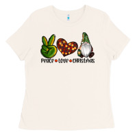 Bone peace love gnomes christmas Ladies Tee - RanaPortraitStore