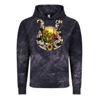 Cloud Black horseshoe sunset Vintage Hoodie - JahusDesignShop