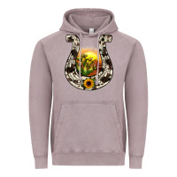 Horseshoe Sunset Vintage Hoodie | Teevron