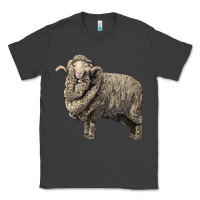 Smoke merino wool sheep Classic Tee - LillyAllenDesigns
