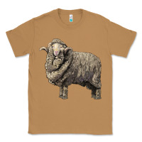 Toasted Coconut merino wool sheep Classic Tee - LillyAllenDesigns