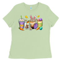 Matcha easter day coffee cups Ladies Tee - Zillion Design Studio