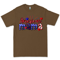Cacao American Mama 4th of july Premium Tee - CowGirlArtShop
