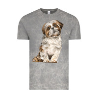 Cloud Rock Shih Tzu Dog Vintage Tee - LillyAllenDesigns