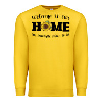 Lemon welcome to our Home Sunflower Premium Sweatshirt - Bettercallsaul
