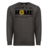 Smoke welcome to our Home Sunflower Premium Sweatshirt - Bettercallsaul