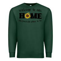Sports Green welcome to our Home Sunflower Premium Sweatshirt - Bettercallsaul