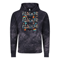 Cloud Black teacher teach love inspire Vintage Hoodie - JahusDesignShop
