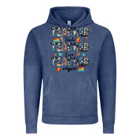 Vintage Denim teacher teach love inspire Vintage Hoodie - JahusDesignShop