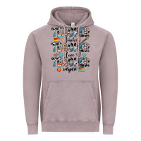 Vintage Zinc teacher teach love inspire Vintage Hoodie - JahusDesignShop