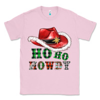 Bubblegum Pink ho ho howdy christmas hat Classic Tee - AdoDesignShop
