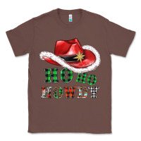 Chestnut ho ho howdy christmas hat Classic Tee - AdoDesignShop