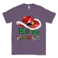 Lavender ho ho howdy christmas hat Classic Tee - AdoDesignShop