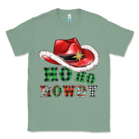 Sage ho ho howdy christmas hat Classic Tee - AdoDesignShop