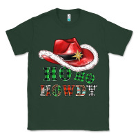 Sports Green ho ho howdy christmas hat Classic Tee - AdoDesignShop