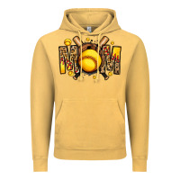 Vintage Mustard softball mom Vintage Hoodie - Jasminsmagicworld
