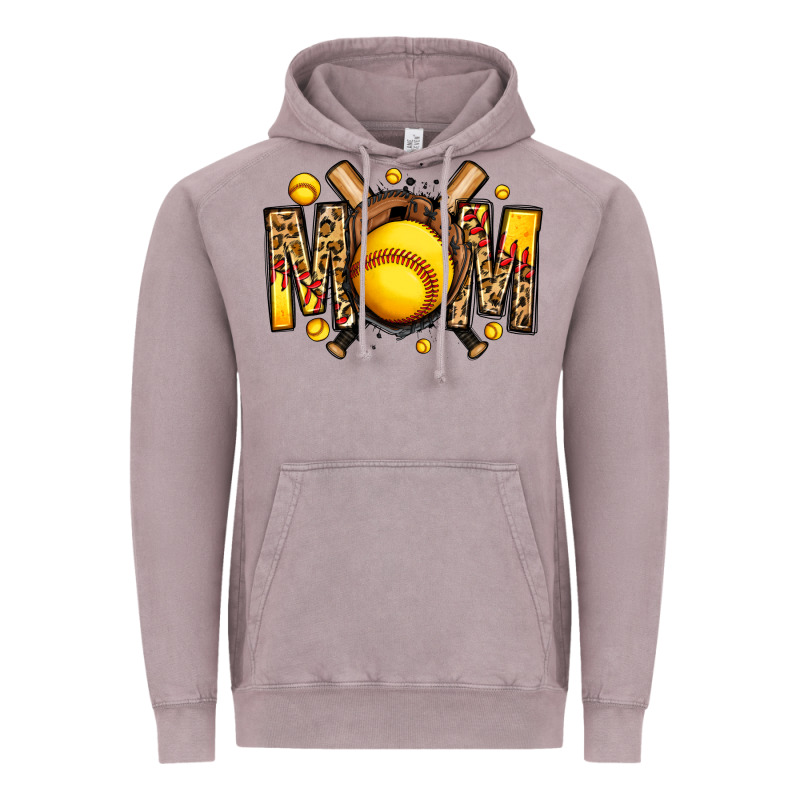 Softball Mom Vintage Hoodie by Jasminsmagicworld | Teevron