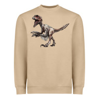 Mushroom Deinonychus Heavyweight Sweatshirt - LillyAllenDesigns