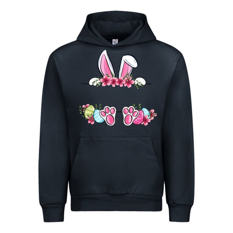 Easter Bunny Name Frame Urban Hoodie by OliviaCreatesArt | Teevron