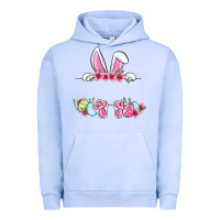 Pigment Grape Ice Easter bunny name frame Urban Hoodie - OliviaCreatesArt