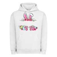 Pigment Lunar Rock Easter bunny name frame Urban Hoodie - OliviaCreatesArt
