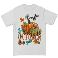 Dove Grey is it october yet Premium Tee - HRA Design Shop