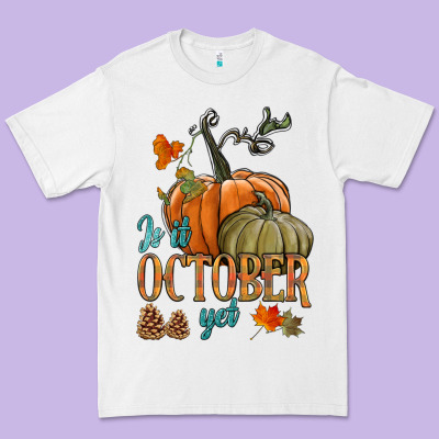Is It October Yet Premium Tee Designed By Hra Design Shop