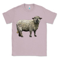 Lilac hampshire sheep Classic Tee - LillyAllenDesigns