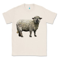 Natural hampshire sheep Classic Tee - LillyAllenDesigns