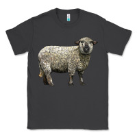 Smoke hampshire sheep Classic Tee - LillyAllenDesigns
