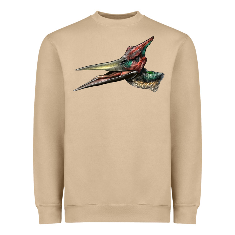 Pteranodon Face Heavyweight Sweatshirt by LillyAllenDesigns | Teevron