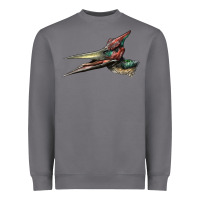 Storm Pteranodon Face Heavyweight Sweatshirt - LillyAllenDesigns
