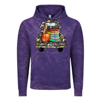 Cloud Purple farm truck,back to school Vintage Hoodie - JahusDesignShop