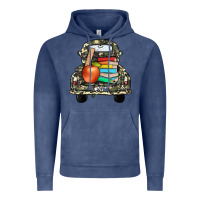 Vintage Denim farm truck,back to school Vintage Hoodie - JahusDesignShop