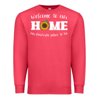 Cardinal welcome to our Home Sunflower Premium Sweatshirt - Bettercallsaul
