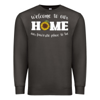 Smoke welcome to our Home Sunflower Premium Sweatshirt - Bettercallsaul