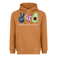 Meerkat PEACE LOVE AVOCADOS Heavyweight Hoodie - Bettercallsaul