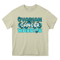 Mossy Ovarian Cancer Warrior Heavy Core Tee - texasbilliewilder