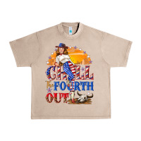 French Oak Chill the fourth out 4th of july Urban Heavy Tee - NancyCooperArtShop