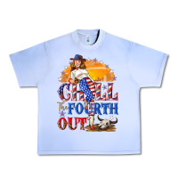 Grape Ice Chill the fourth out 4th of july Urban Heavy Tee - NancyCooperArtShop
