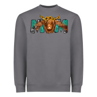 Storm highland cow mom Heavyweight Sweatshirt - Jasminsmagicworld