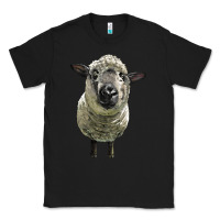 Black hampshire sheep head Classic Tee - LillyAllenDesigns