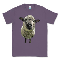 Lavender hampshire sheep head Classic Tee - LillyAllenDesigns
