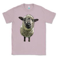Lilac hampshire sheep head Classic Tee - LillyAllenDesigns