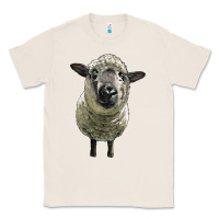 Natural hampshire sheep head Classic Tee - LillyAllenDesigns