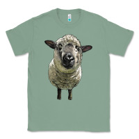 Sage hampshire sheep head Classic Tee - LillyAllenDesigns