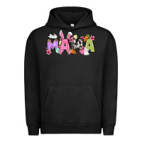 Pigment Black Easter mama Urban Hoodie - OliviaCreatesArt